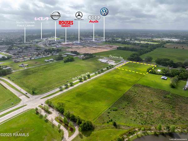 1.5 Acres of Land for Sale in Lafayette, Louisiana