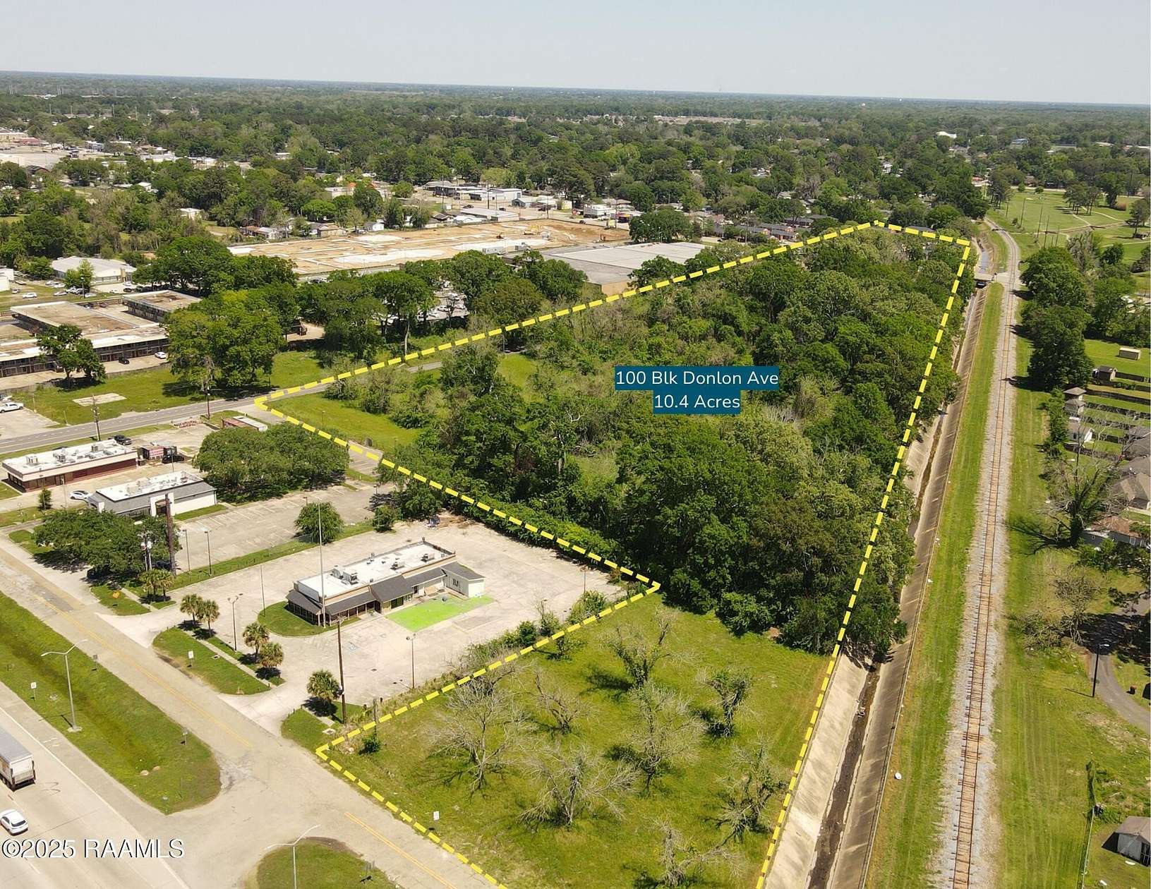 10.4 Acres of Mixed-Use Land for Sale in Lafayette, Louisiana