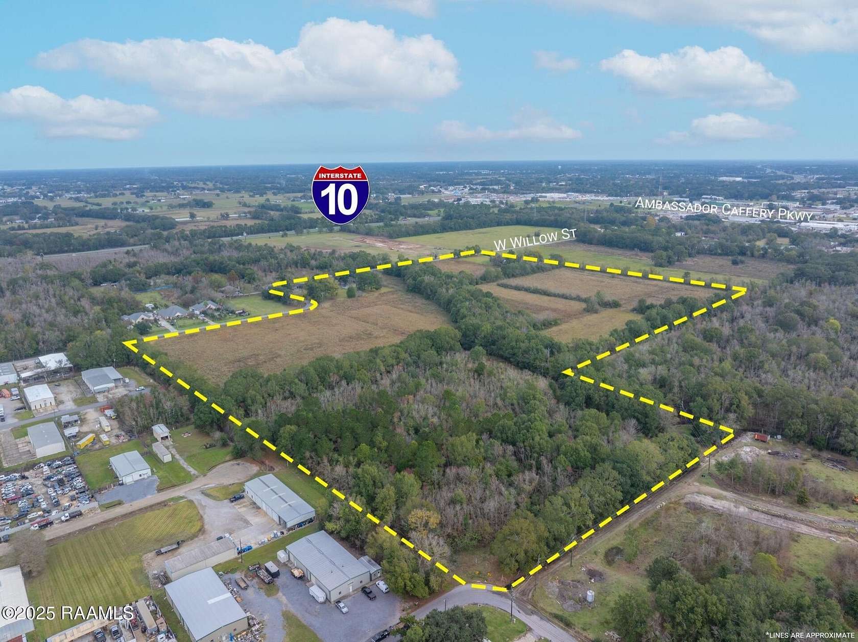 50 Acres of Commercial Land for Sale in Scott, Louisiana