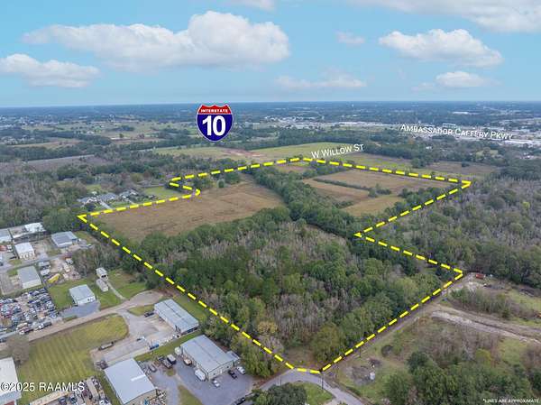 50 Acres of Commercial Land for Sale in Scott, Louisiana