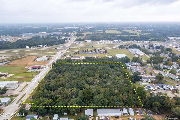 15.5 Acres of Mixed-Use Land for Sale in Lafayette, Louisiana