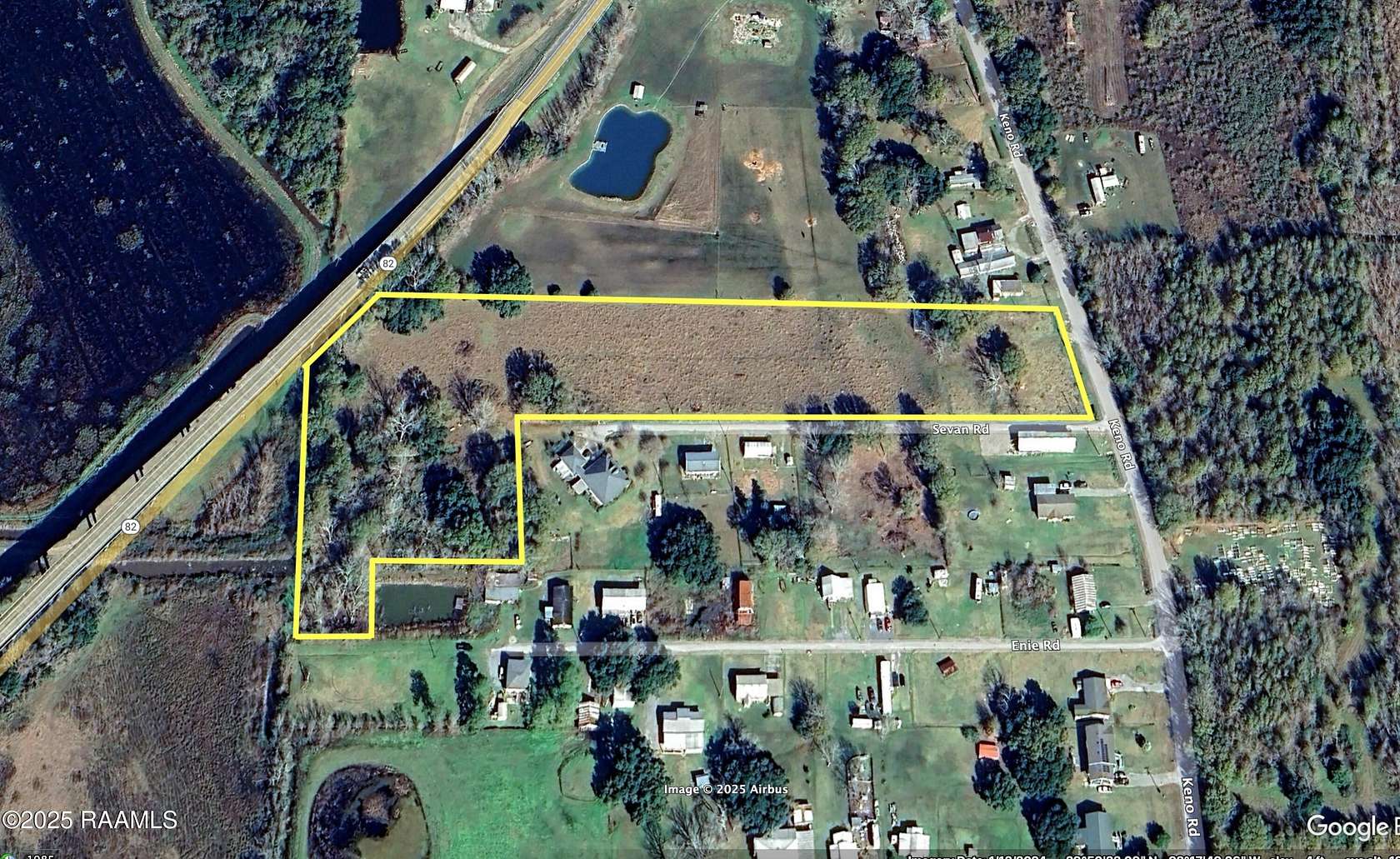 7.59 Acres of Residential Land for Sale in Abbeville, Louisiana