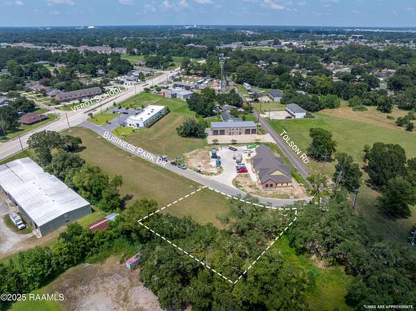 0.6 Acres of Commercial Land for Sale in Lafayette, Louisiana