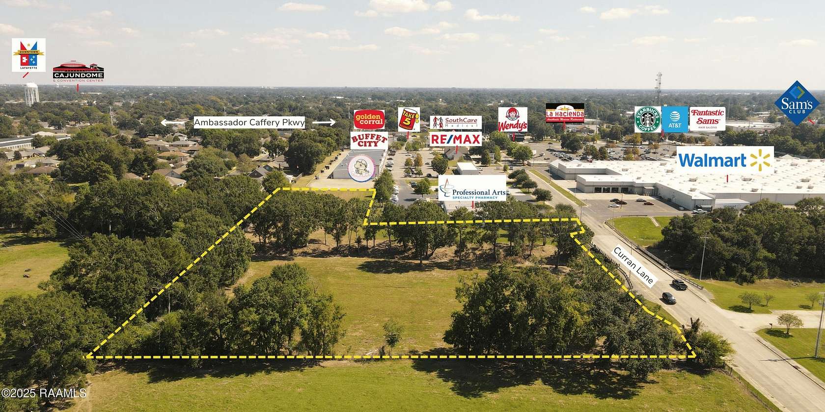 4.53 Acres of Mixed-Use Land for Sale in Lafayette, Louisiana