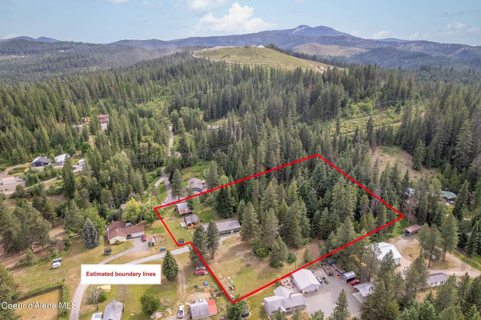 3.52 Acres of Land with Home for Sale in Kingston, Idaho