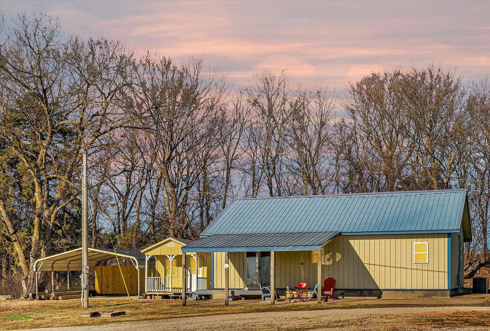 17 Acres of Land with Home for Sale in Golden City, Missouri