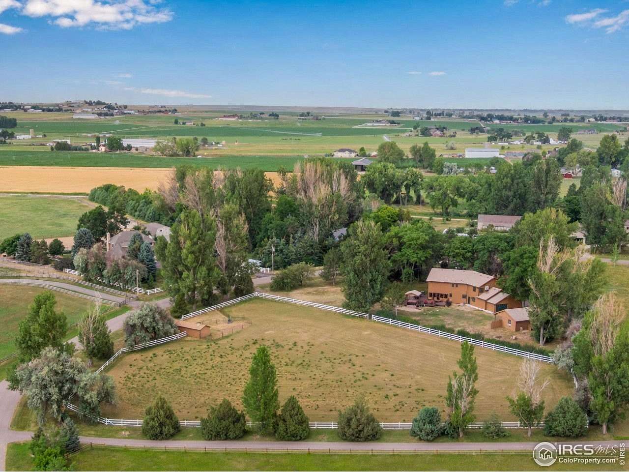 3.33 Acres of Residential Land with Home for Sale in Loveland, Colorado