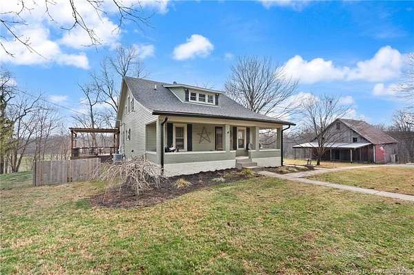 5.55 Acres of Land with Home for Sale in Greenville, Indiana