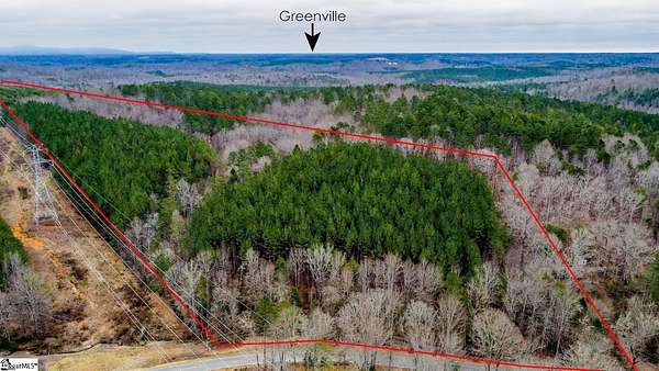 15.7 Acres of Recreational & Residential Land for Sale in Marietta, South Carolina