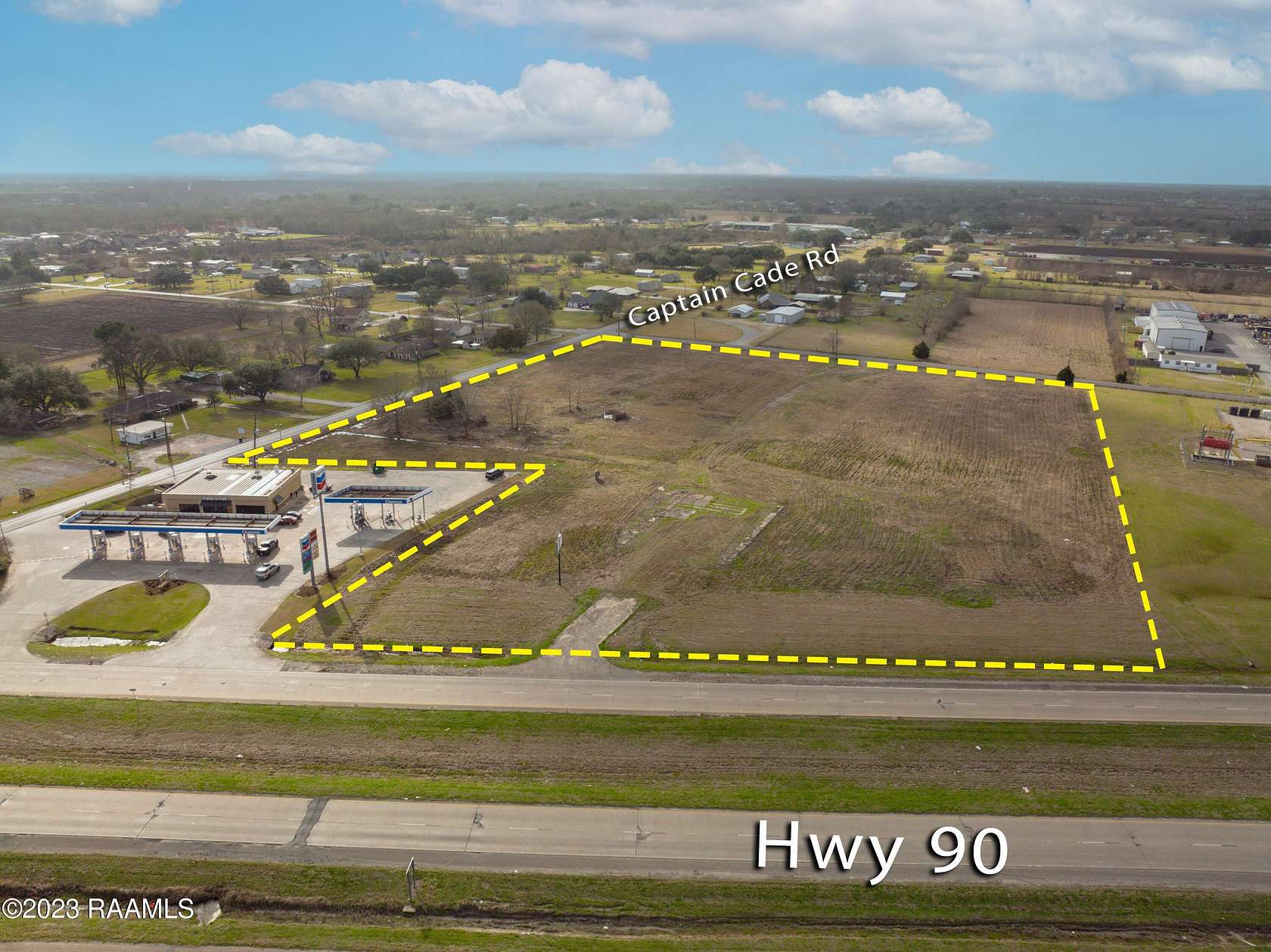 9 Acres of Commercial Land for Sale in New Iberia, Louisiana