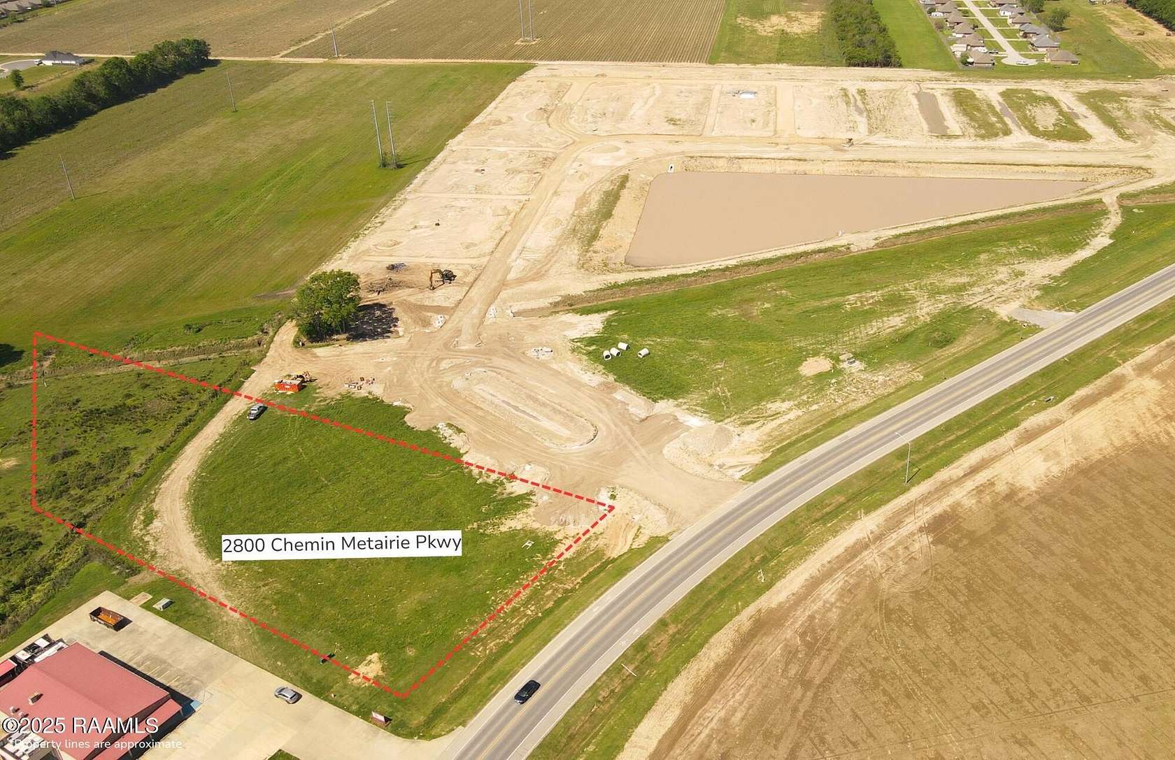 1.86 Acres of Commercial Land for Sale in Youngsville, Louisiana