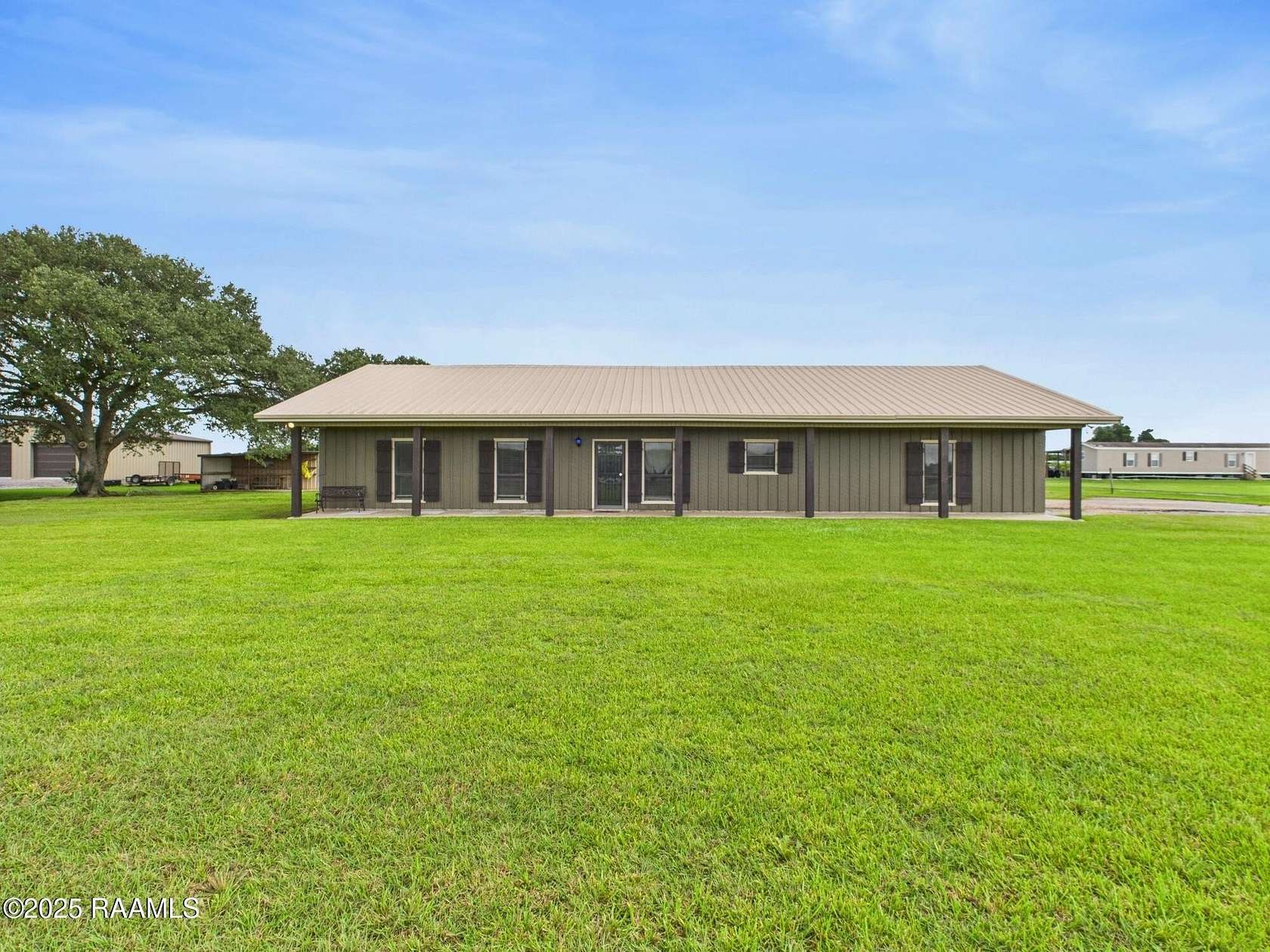 6.43 Acres of Land with Home for Sale in Kaplan, Louisiana