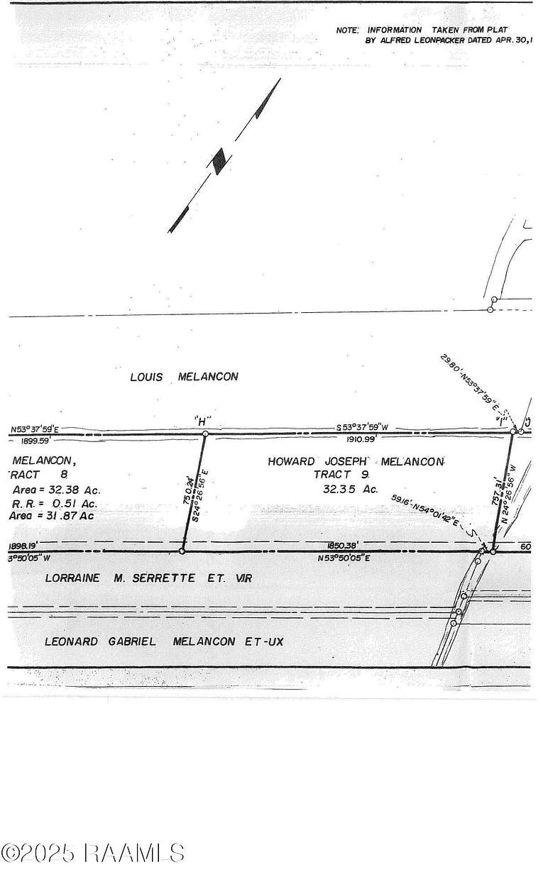 32.4 Acres of Commercial Land for Sale in Parks, Louisiana