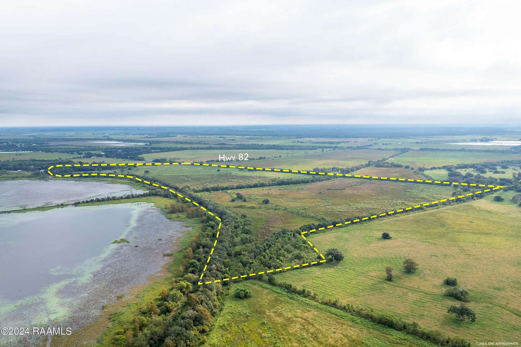 174 Acres of Agricultural Land for Sale in Abbeville, Louisiana