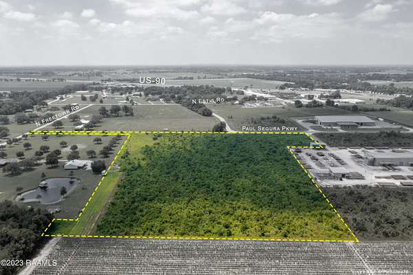 12.2 Acres of Commercial Land for Sale in New Iberia, Louisiana