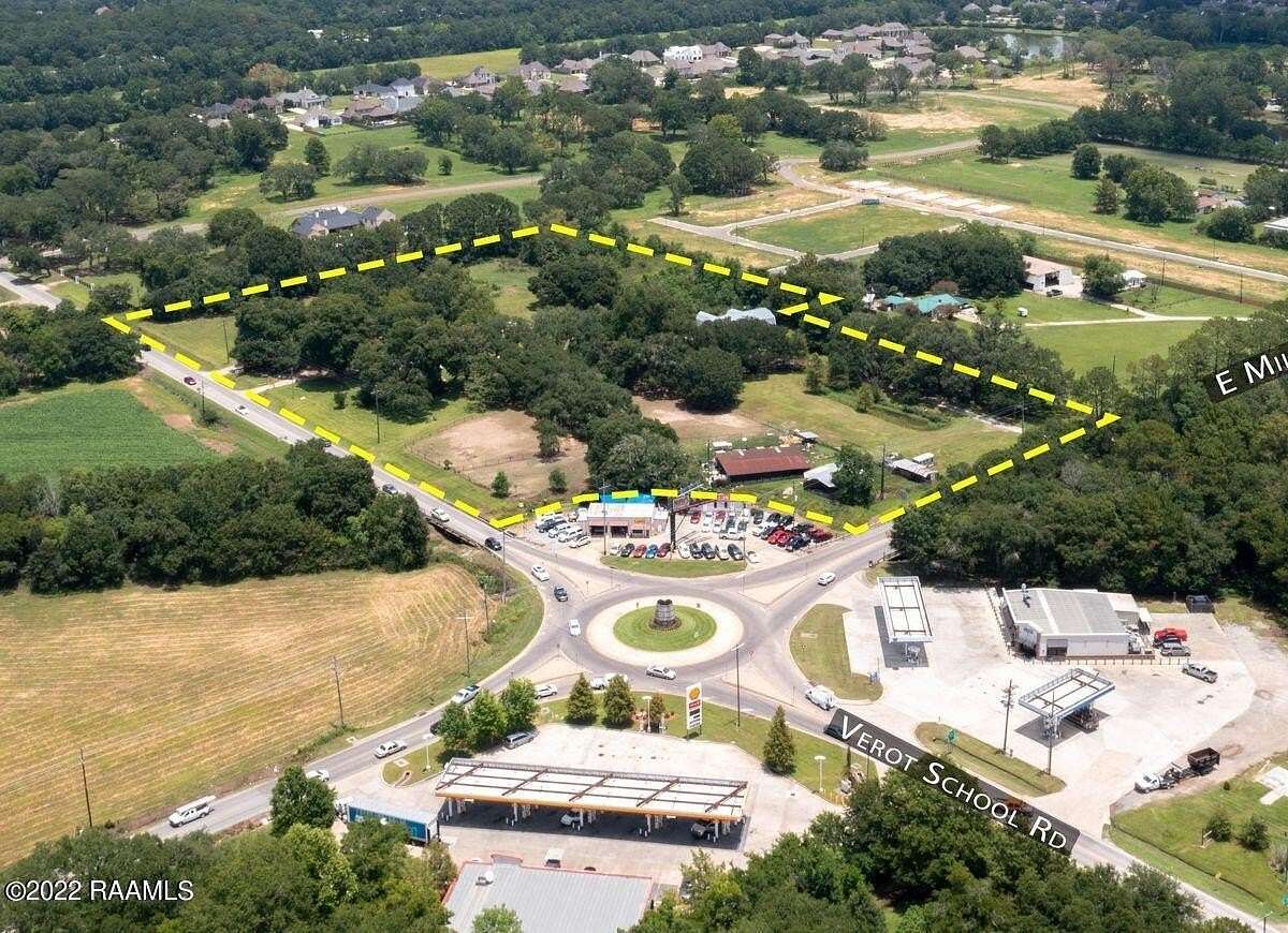 9.7 Acres of Commercial Land for Sale in Youngsville, Louisiana