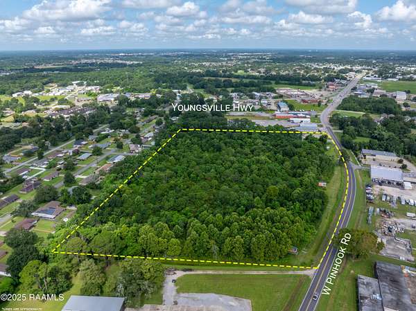 14.8 Acres of Land for Sale in Lafayette, Louisiana