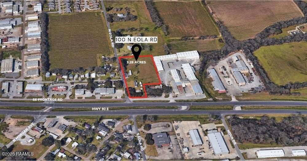 3.28 Acres of Commercial Land for Sale in Broussard, Louisiana
