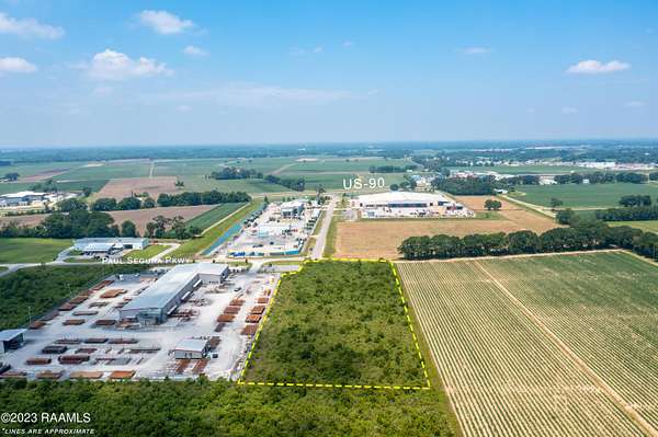 4.7 Acres of Commercial Land for Sale in New Iberia, Louisiana