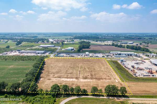 15.5 Acres of Commercial Land for Sale in New Iberia, Louisiana