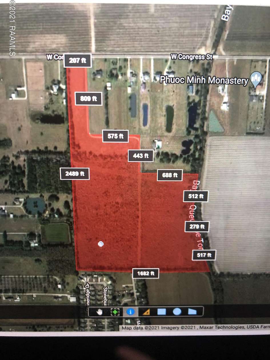 55.6 Acres of Land for Sale in Duson, Louisiana