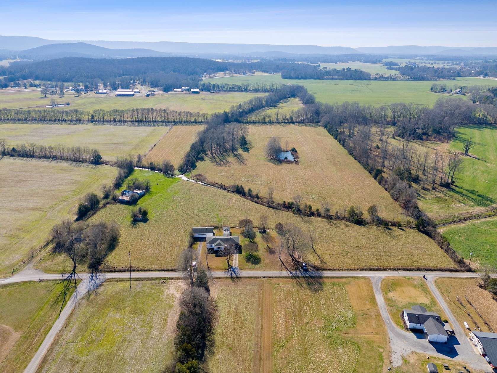 22 Acres of Agricultural Land with Home for Sale in New Hope, Alabama