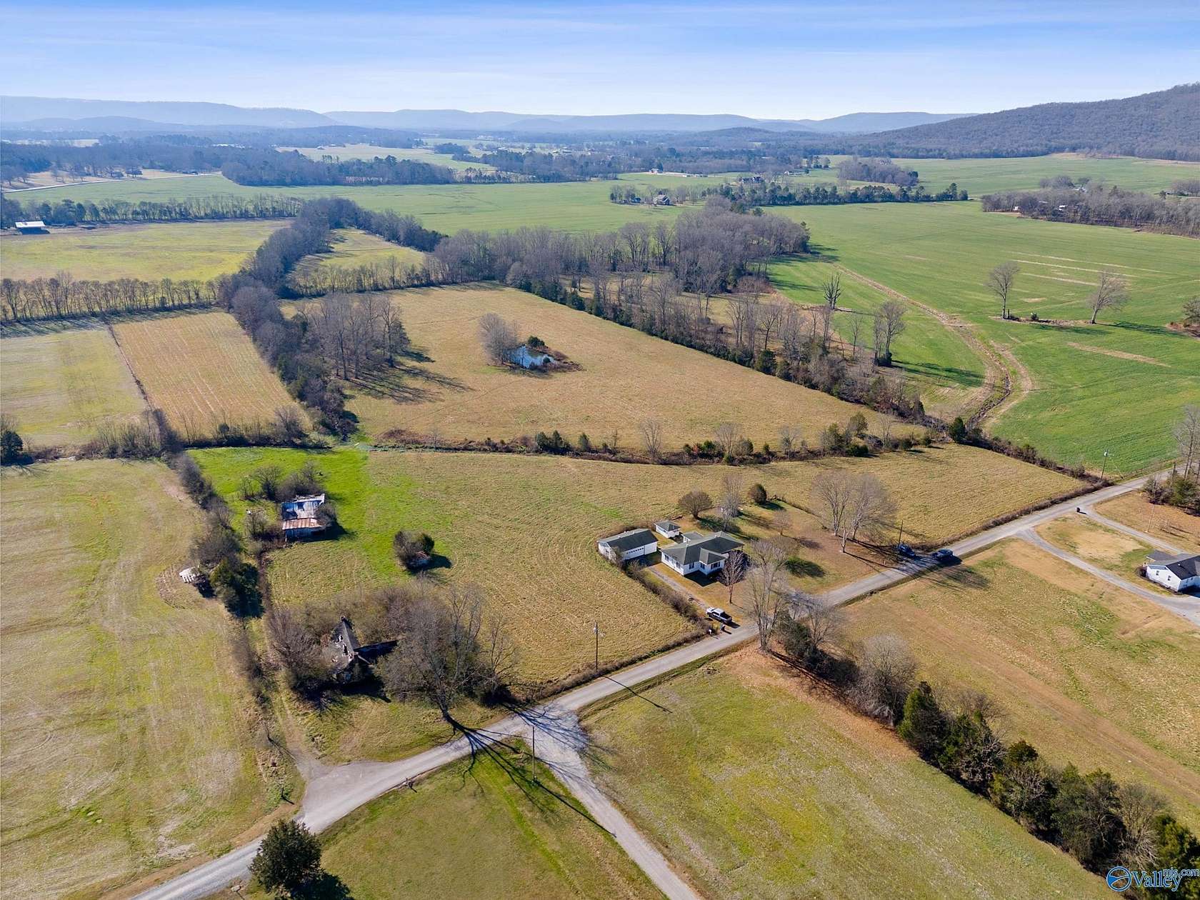 22 Acres of Agricultural Land with Home for Sale in New Hope, Alabama