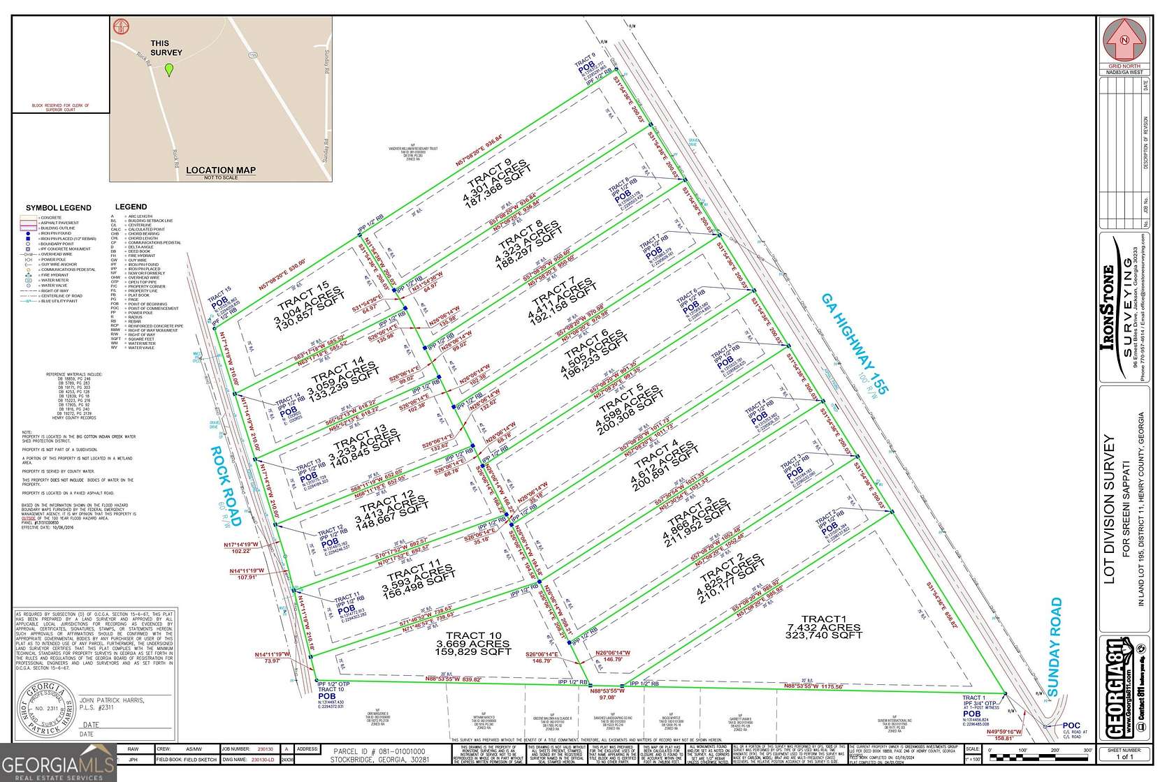 4.6 Acres of Land for Sale in Stockbridge, Georgia