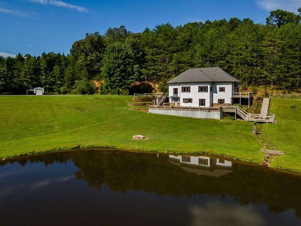 3.26 Acres of Land with Home for Sale in Mineral Bluff, Georgia