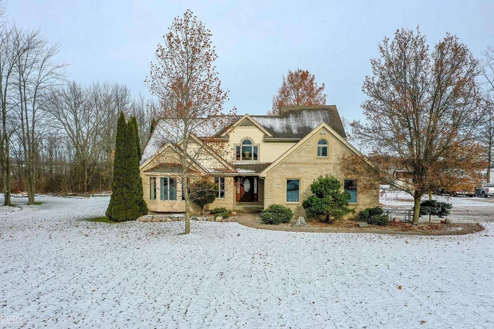 3 Acres of Residential Land with Home for Sale in Lenox Township, Michigan