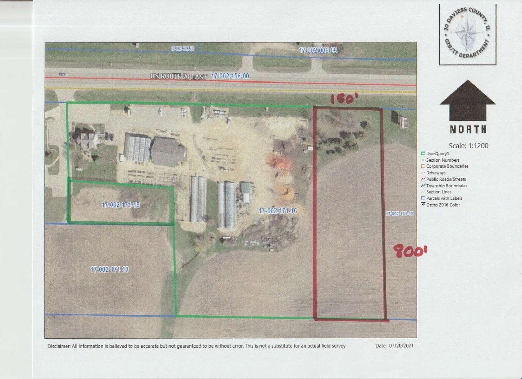 2 Acres of Mixed-Use Land for Sale in Stockton, Illinois