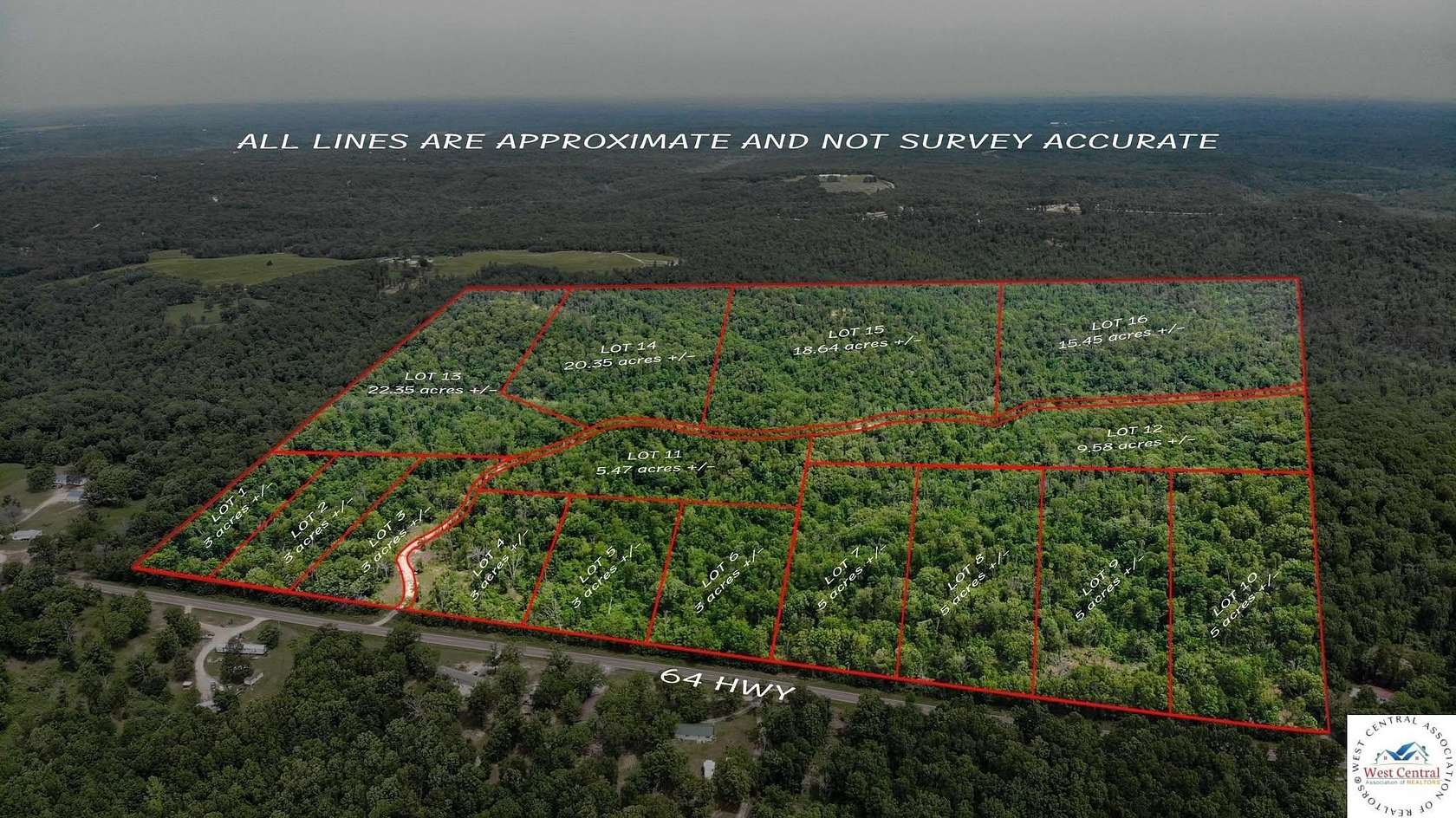 9.58 Acres of Residential Land for Sale in Lebanon, Missouri