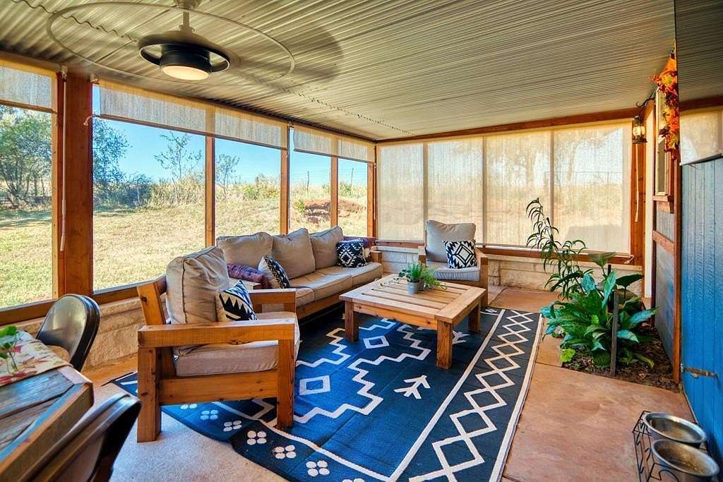 7.7 Acres of Land with Home for Sale in Mason, Texas