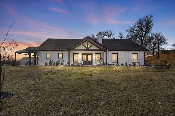 6.62 Acres of Land with Home for Sale in Gilmer, Texas