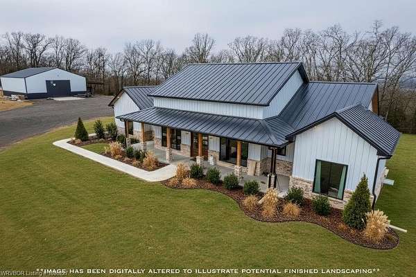 5 Acres of Residential Land with Home for Sale in Sallisaw, Oklahoma