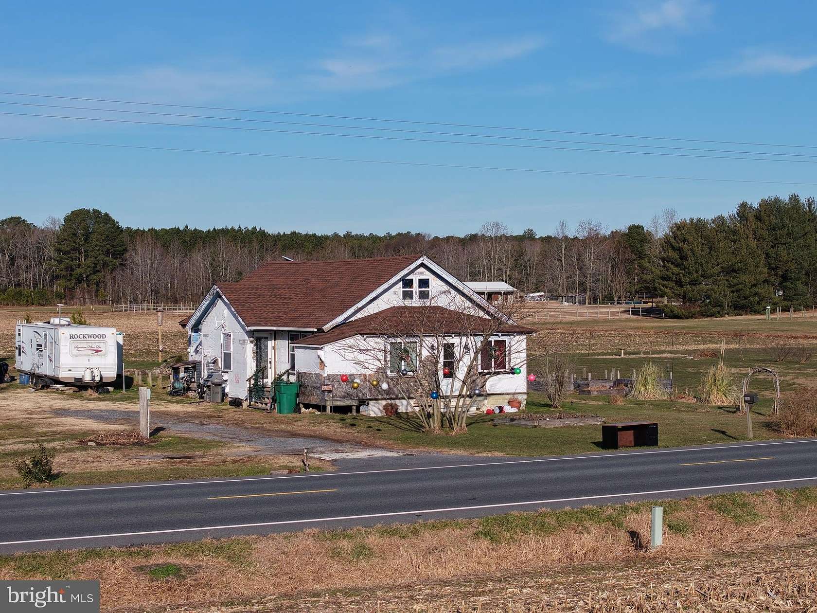 20 Acres of Land with Home for Sale in Pittsville, Maryland