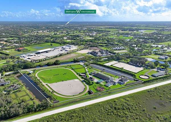 9 Acres of Residential Land with Home for Sale in Wellington, Florida