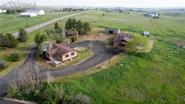 5 Acres of Land with Home for Sale in Colorado Springs, Colorado