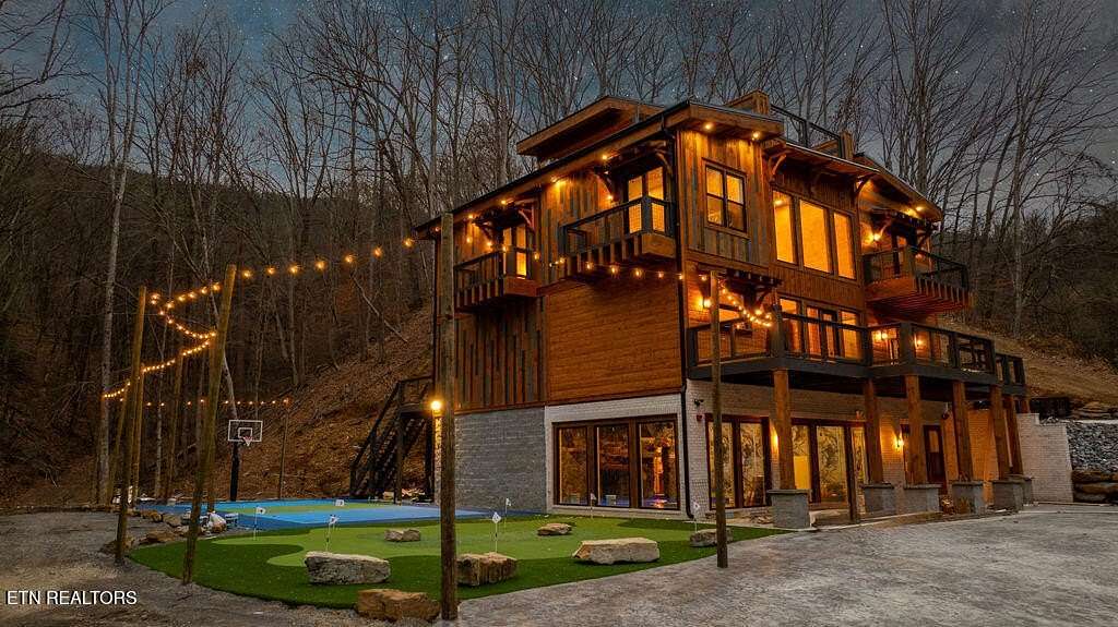 6.3 Acres of Residential Land with Home for Sale in Sevierville, Tennessee