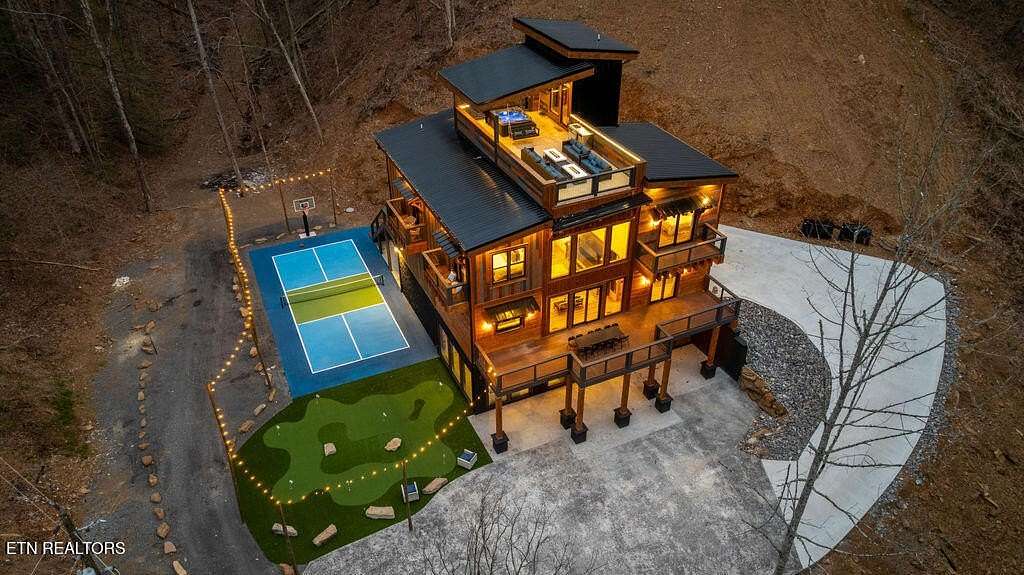 6.3 Acres of Land with Home for Sale in Sevierville, Tennessee