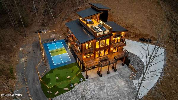 6.3 Acres of Land with Home for Sale in Sevierville, Tennessee