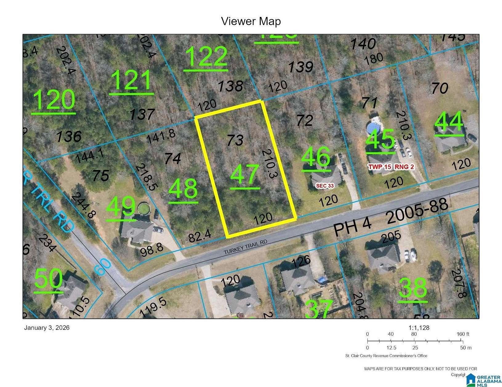 0.58 Acres of Residential Land for Sale in Odenville, Alabama