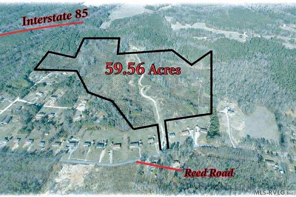 59.6 Acres of Land for Sale in La Crosse, Virginia