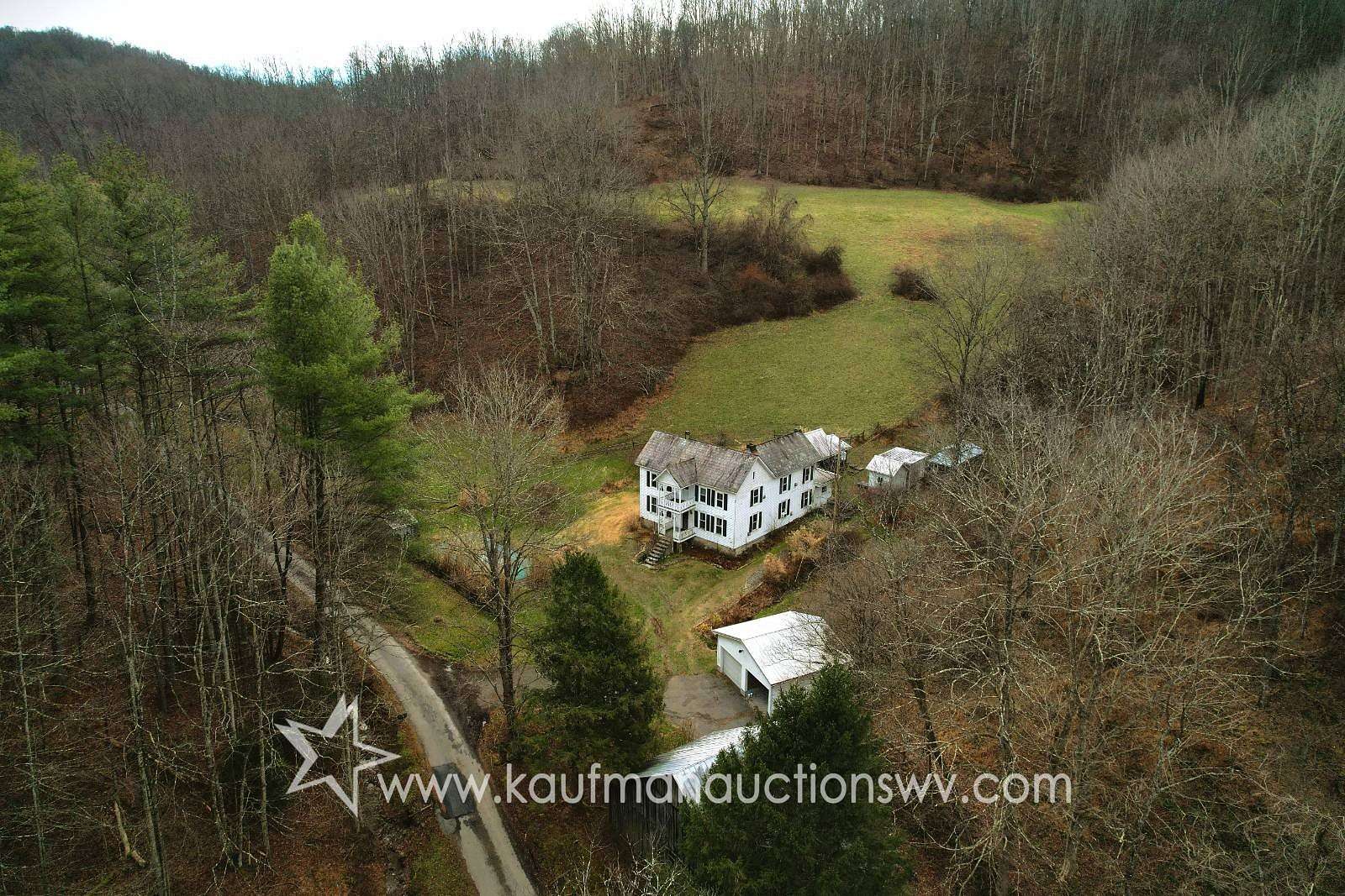 76 Acres of Recreational Land for Auction in Troy, West Virginia