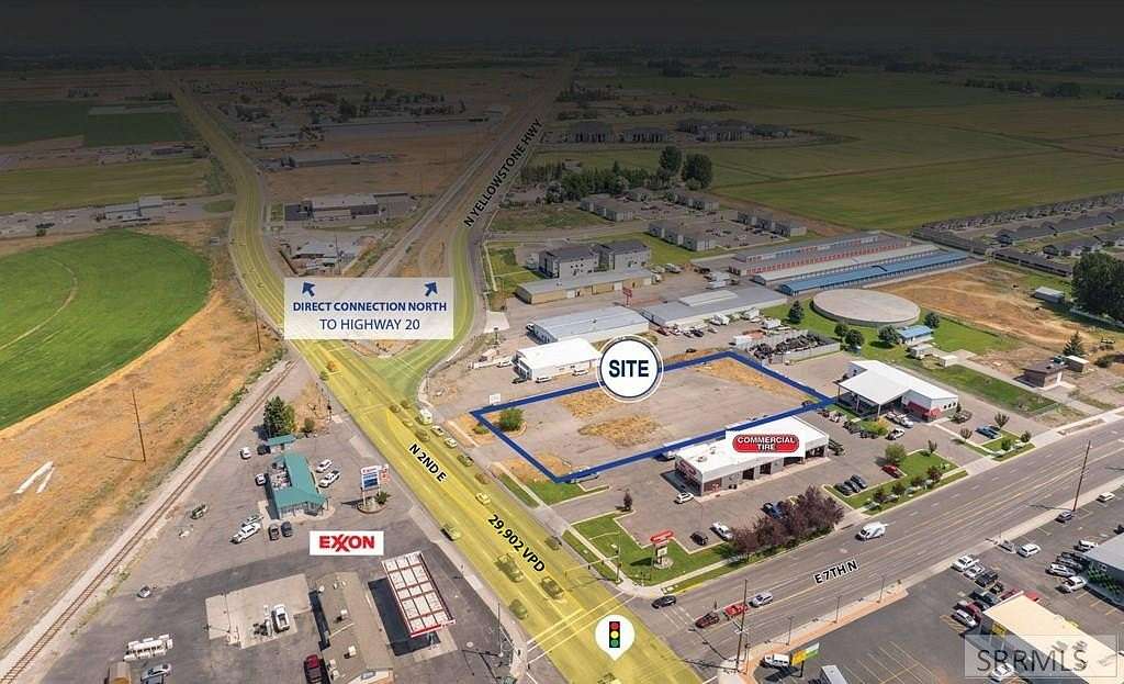 0.98 Acres of Commercial Land for Sale in Rexburg, Idaho