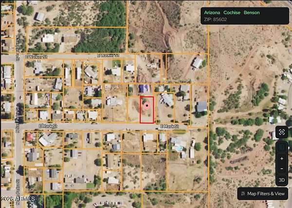 0.26 Acres of Residential Land for Sale in Benson, Arizona