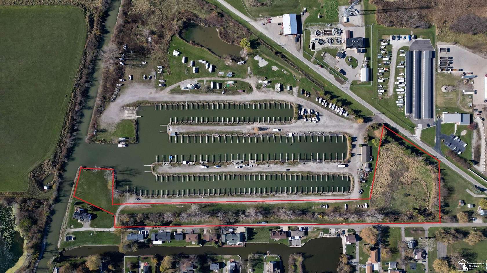 8 Acres of Commercial Land for Sale in Luna Pier, Michigan