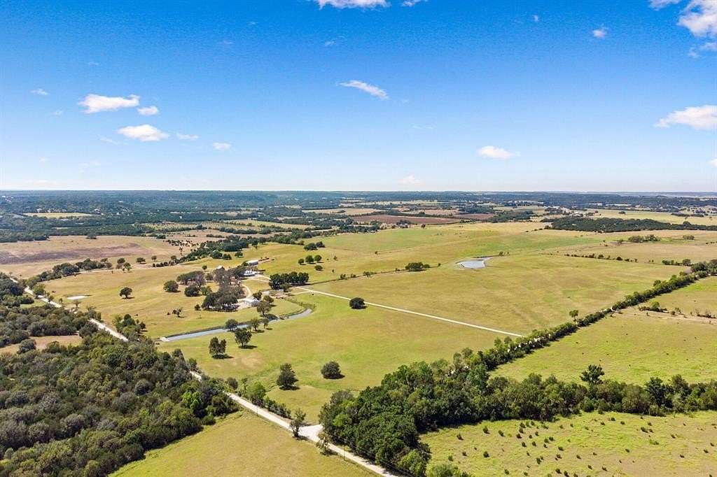 265 Acres of Agricultural Land with Home for Sale in Cranfills Gap, Texas