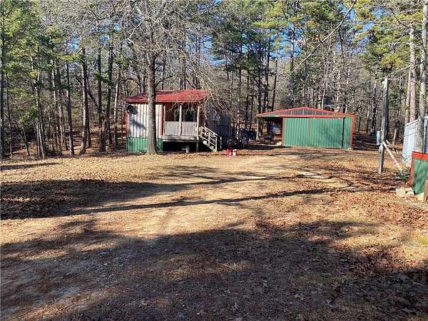 40 Acres of Recreational Land with Home for Sale in Omaha, Arkansas
