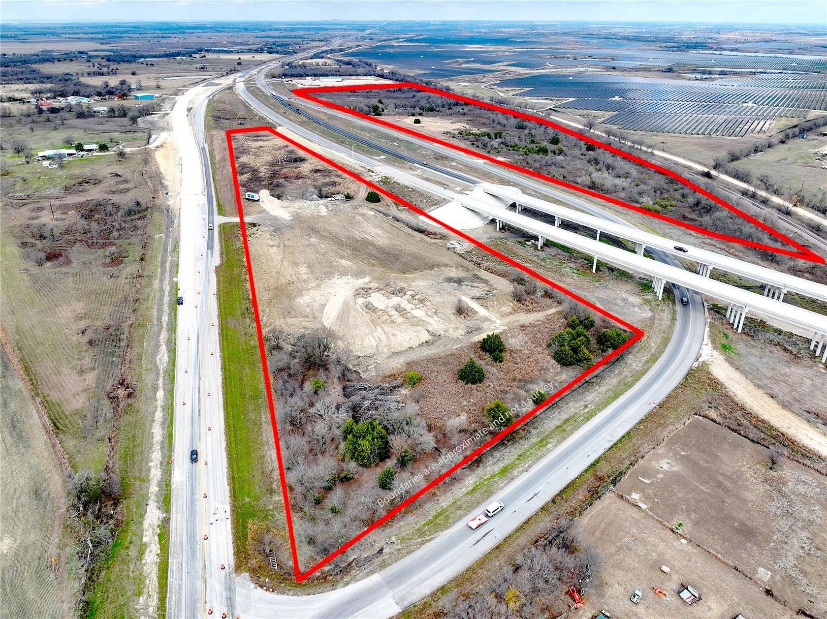 37.6 Acres of Mixed-Use Land for Sale in Rogers, Texas